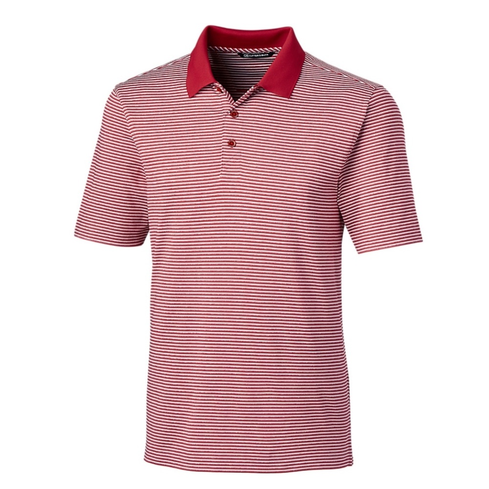 Cutter & Buck Forge Tonal Stripe Stretch Men's Polo